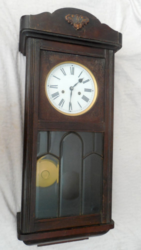 Antike gustav becker wanduhr - antike,