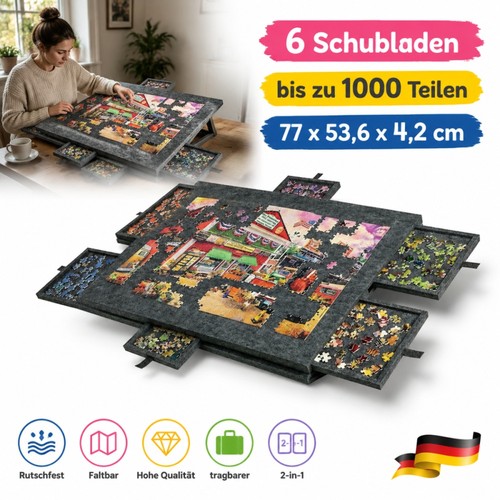 Puzzlebrett klappbar - , 6