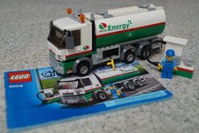 LEGO CITY: Tanker Truck (60016) Tanklastzug, Octan, Minifigur, alle Aufkleber