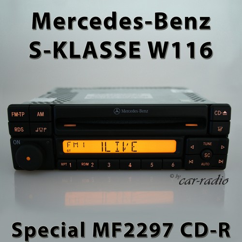 Original mercedes w116 radio - w116,