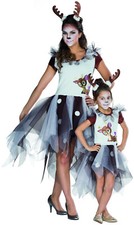 Reh Kleid 2-tlg. Kostüm