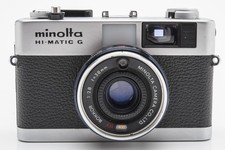 Minolta Hi-Matic G Kamera Sucherkamera -  Rokkor 38mm 1:2.8 Optik 