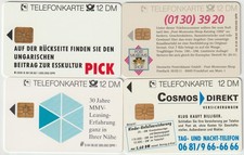 Telefonkarten mix karten - s-karten, |
