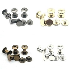 5 Stück Gürtelschrauben 4/5/6/8/10/12/13 mm  Buchschrauben  Gürtel Schrauben