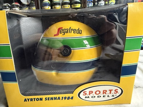 Ayrton senna 1984 helm - senna,
