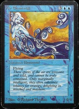 MTG Air Elemental ALPHA Uncommon [LP] Magic: The Gathering | EN 1993