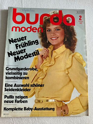 Burda moden magazin 1982 - magazin, 2/1982