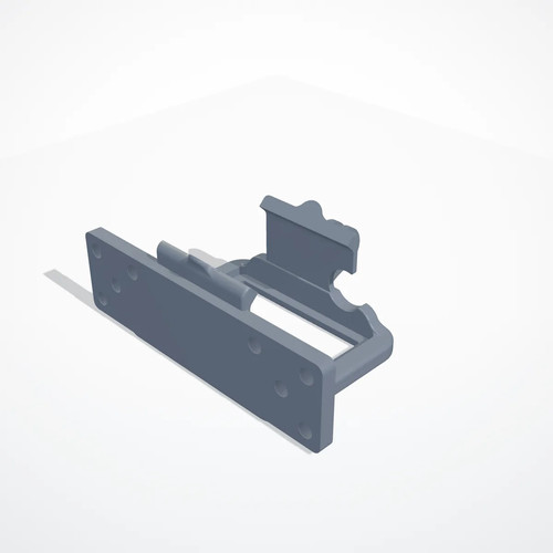 Doppelclip mit grundplatte - doppelclip,