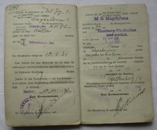 Seefahrtsbuch telegraphenjunge - seefahrtsbuch,