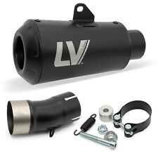 Endschalldämpfer LeoVince SLIP-ON SBK LV-10 FULL BLACK Edelstahl für Honda CB