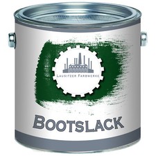 Lausitzer Farbwerke Bootsfarbe Grün Yachtlack 2,5L 5L 10L 20L RAL 6005 Moosgrün