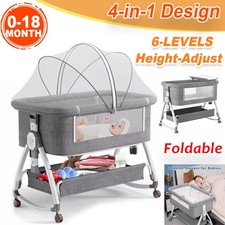 Grau Beistellbett Babybette