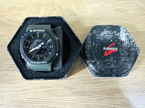 Casio shock green watch - casio,