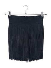 H&M Fransenrock Damen Rock Gr