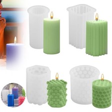 Silikonform Weihnachten,Silikonformen Gießformen,Kerzen Formen Silikon,Kerzen Se