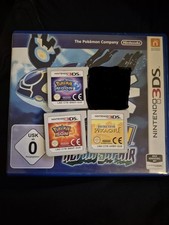 Nintendo 3ds pokemon spiele sammlung sonne mond alpha saphir pikachu mario