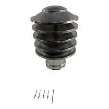 Schornsteinhaube, Kaminhut, Schornsteinabdeckung, Edelstahl, Schornsteinaufsatz