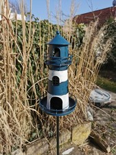 Leuchtturm Gartenstecker