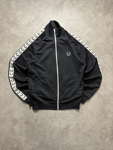 Fred perry trackjacket schwarz - fred,