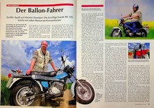 Oldtimer Praxis 2448) Suzuki RV 125 in einer seltenen Vorstellung auf 4 Seiten