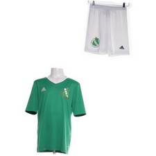 Adidas, Trainingsanzug Set, Größe: 152, Recyceltes Polyester, Grün, Print #8MU