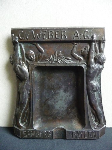 Alter aschenbecher jugendstil - aschenbecher,