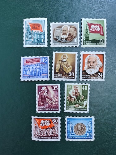 Briefmarken ddr 1953 michel - briefmarken, 1953,