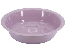 Dekoschale aus Metall, flieder