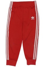 adidas Originals Stoffhose Jungen Hose Pants Kinderhose Gr. EU 104 Rot #lb9vtz0