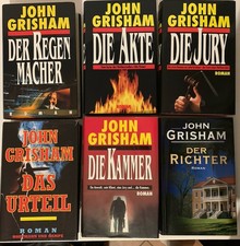 6× John Grisham Hardcover