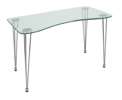 Schreibtisch modern stock glas - stock,