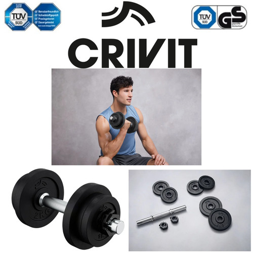 Crivit kurzhantel set hantel - crivit, kurzhantel-set