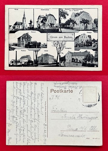 Burkau bei bischofswerda - ak,