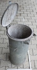 Metall zink müll eimer - metall,