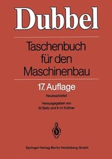 DUBBEL - Taschenbuch für den Maschinenbau