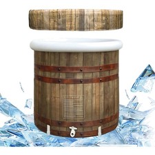 Badewanne, Eisbad, Eisfass, tragbar, aufblasbar, 377L, Erwachsene, Sport