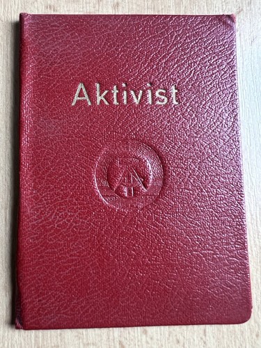 Ddr ausweis urkunde - ddr,