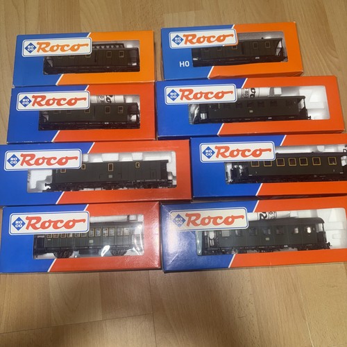 Roco personenwagen - roco, 8x