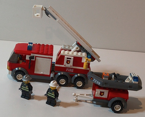 Lego 7239 city leiterwagen - lego,