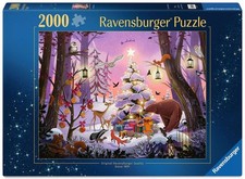 Ravensburger 01417 Weihnachten im Wald Puzzle Teielanzahl 2000