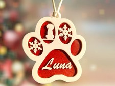 Weihnachtsbaum-Anhänger Hund