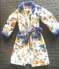 dicker vintage Puppen Frottee Bademantel für die große Puppe Teddy o. Kleinkind