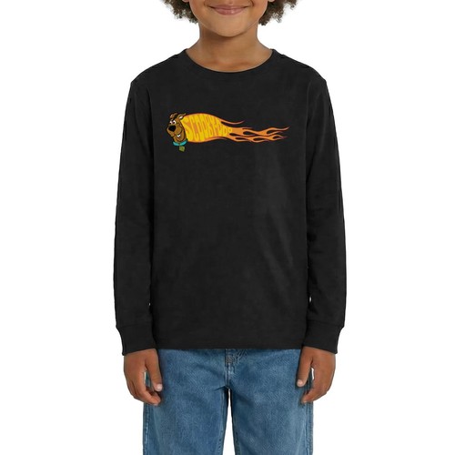 Scooby doo mit flamme und - scooby-doo,