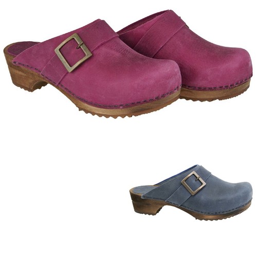 Sanita wood urban damen clogs - damen,