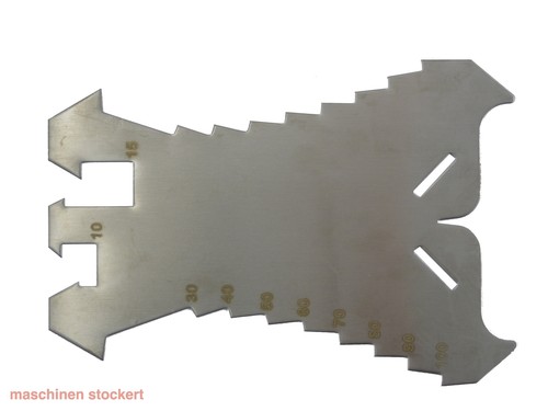Anreißschablone 140 - , mm