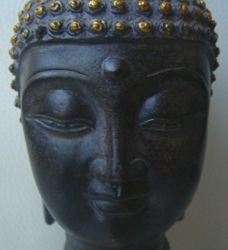 Antiker buddha kopf statue - antiker,