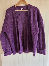 S. Oliver Strickjacke  Gr. XXL Gr. 46 Gr. 48 Damen Weste Strickweste lila