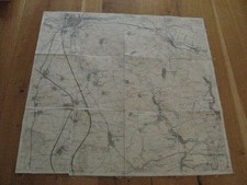 altes Messtischblatt Sachsen