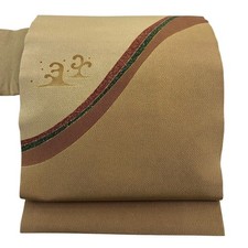 Nagoya Obi Seidengürtel Beige