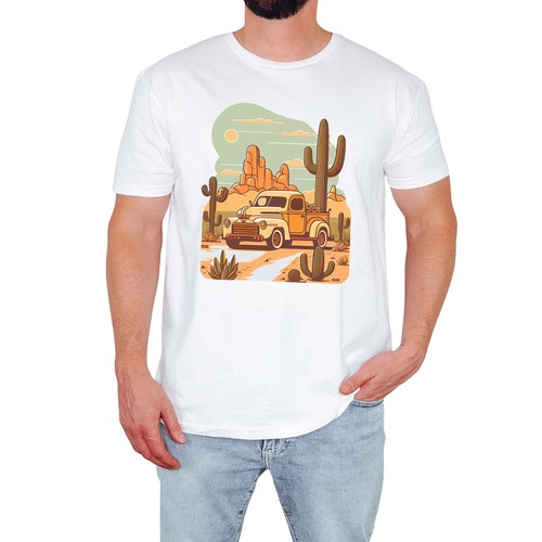 Vintage desert truck herren - vintage,